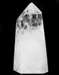 Polished Quartz Crystal Point - Madagascar #55760-1